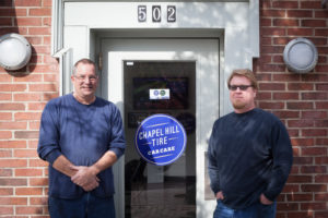 Jim and Jonny of Passport Motors at Chapel Hill Tire