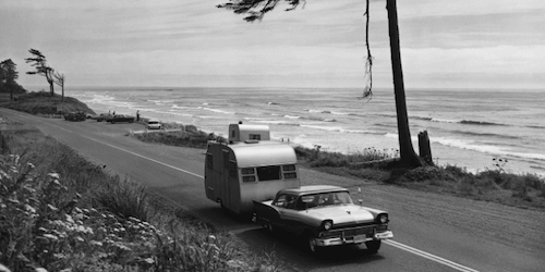 old car pulling a camper (1)