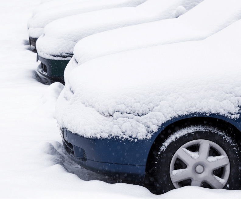 Car in Snow