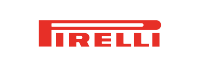 Red Pirelli logo on white background
