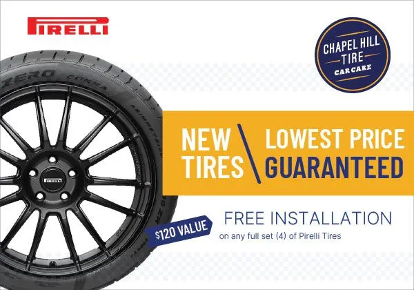 Pirelli tire promotion with lowest price guarantee