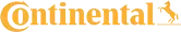 Continental logo with rearing horse in orange